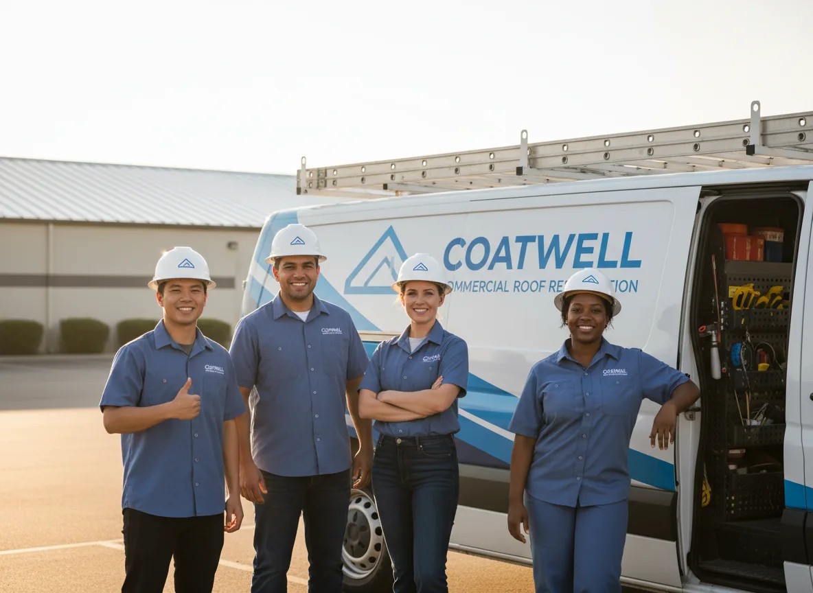 Commercial roof coating company in Freeport, MI